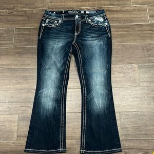 Miss Me Boot Jeans Size 30X28 curvy fit